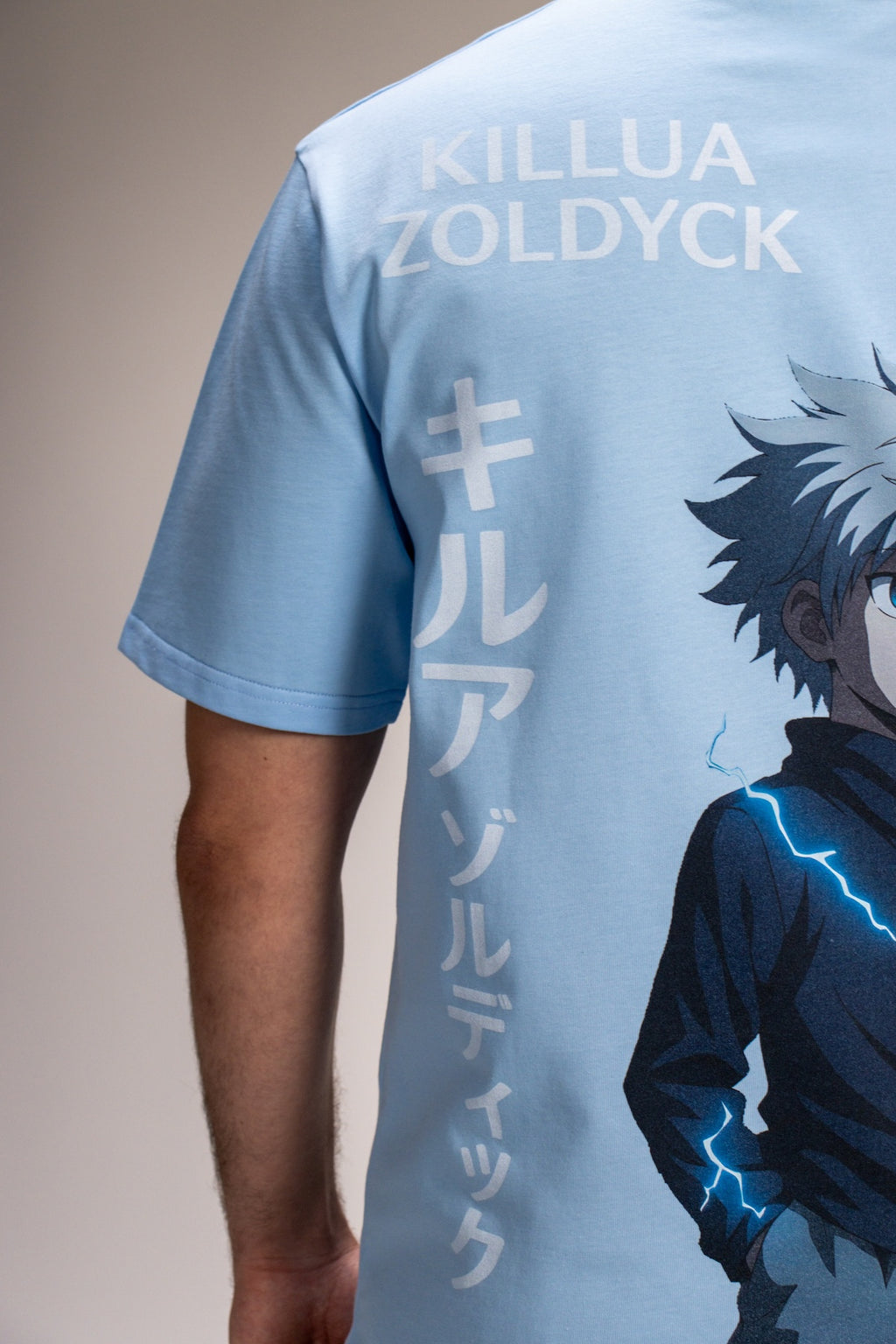 Hunter x Hunter - Killua Zoldyck - Oversized Light Blue T-Shirt