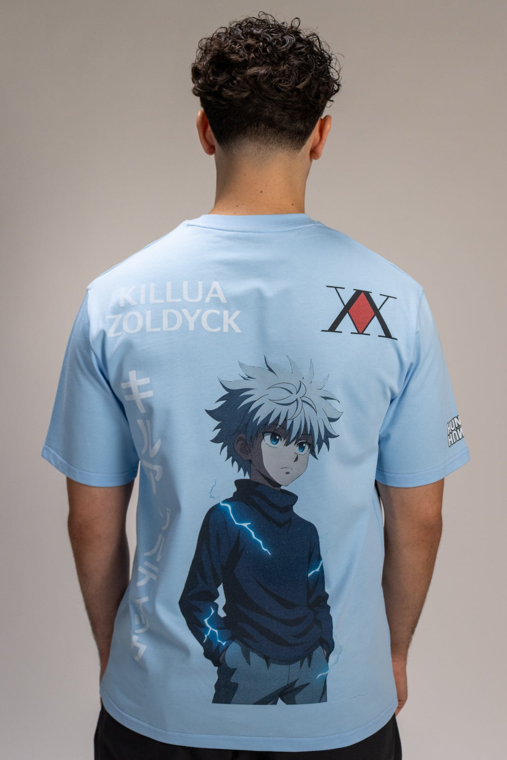 Hunter x Hunter - Killua Zoldyck - Oversized Light Blue T-Shirt