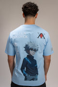 Hunter x Hunter - Killua Zoldyck - Oversized Light Blue T-Shirt