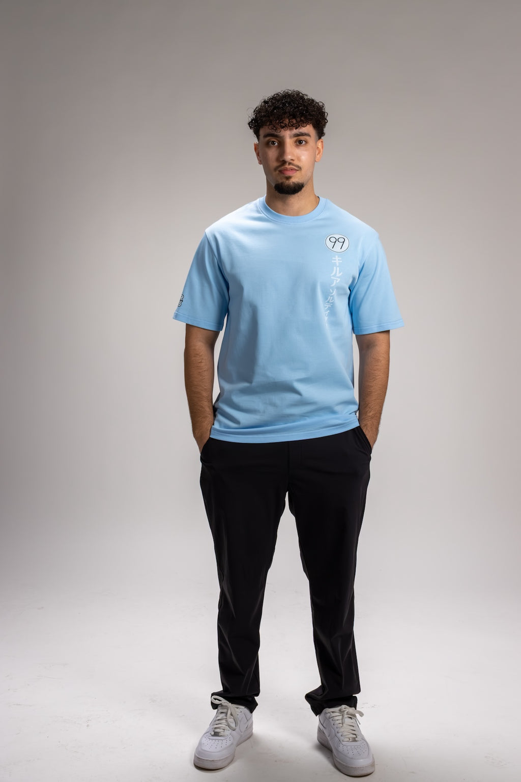 Hunter x Hunter - Killua Zoldyck - Oversized Light Blue T-Shirt